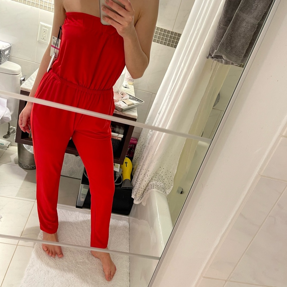 1.State Red Jumpsuit size XS, NWT